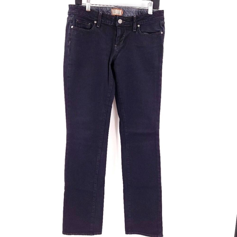 Paige Jeans Blue Heights Low Rise Skinny